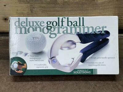 Deluxe Golf Ball Monogrammer