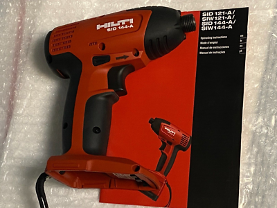 HILTI SID 144-A Cordless Pair Impact Drivers with 2 Batteries