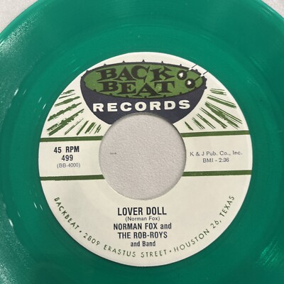 NORMAN FOX & ROB-ROYS: lover doll / little star BACK BEAT 7