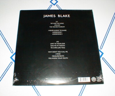 JAMES BLAKE Orig 2011 self-titled 2-LP w Limit To Your Love + HYPE