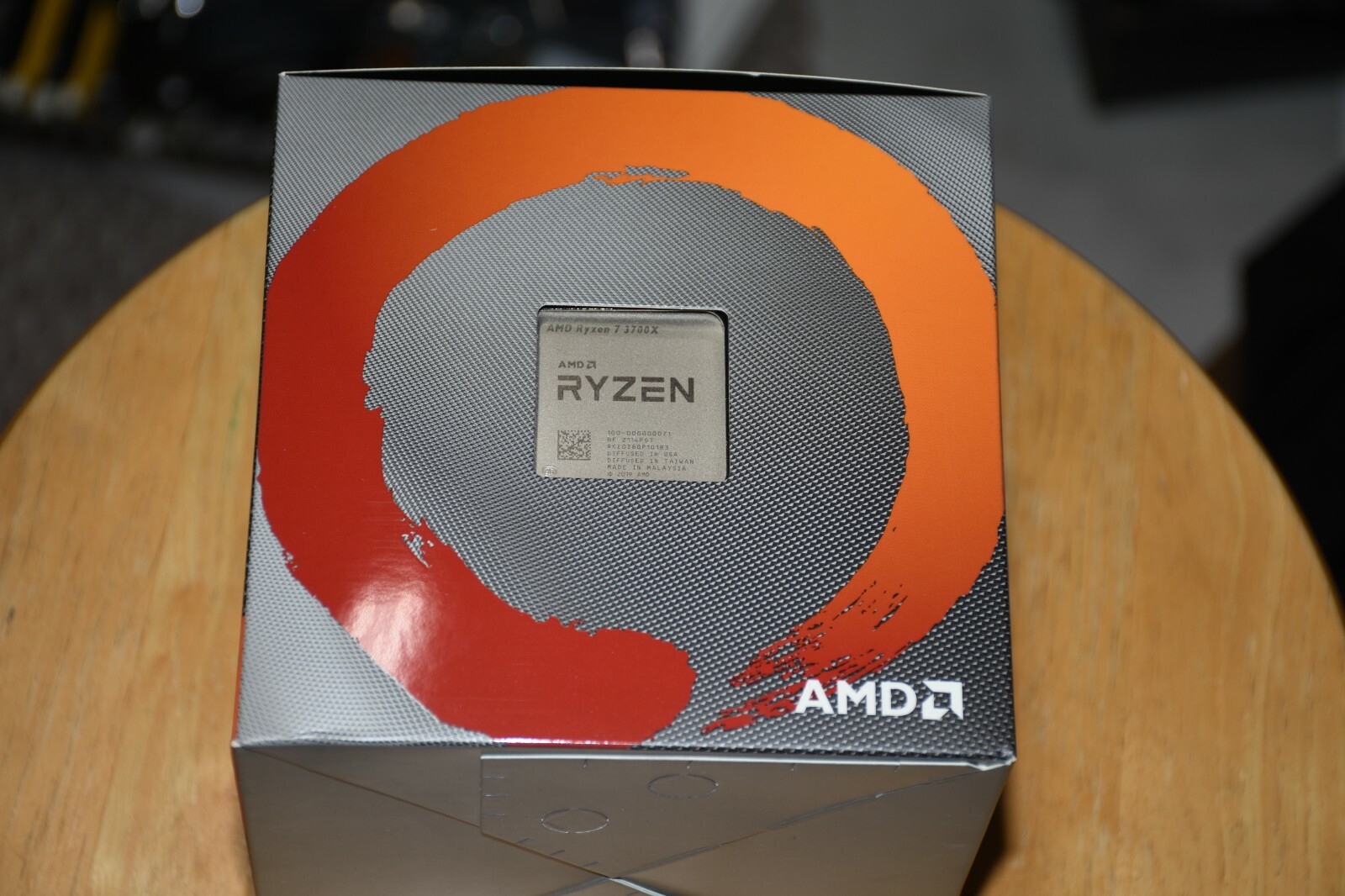 New! AMD Ryzen 7 3700X 8-cores 4.4 GHz Max Boost Desktop Processor