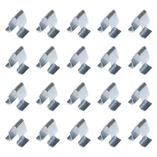 20Pcs Spring Trim Clip Retainer Fastener High Quality Tailgate Metal Panel Clips