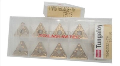 10Pcs/Box New Carbide Inserts TNMG160408-TM T9115 TNMG332-TM Tungaloy Plc Mod wx