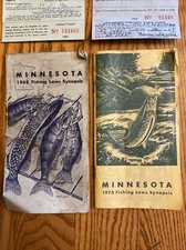 Permis De Pêche Vintage Wisconsin Lot De 4 Anciens Pins De Permis De Pêche Non-résident Du Wisconsin (USA) - Années 1930-1932 Ancien Permis Pêche Non Résident USA
