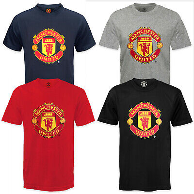 Manchester United FC Herren Polo-Shirt mit Fußball-Wappen ...