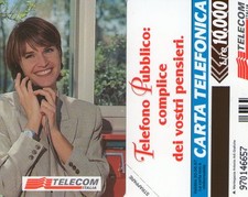 NUOVA MAGNETIZZATA GOLDEN 478 (C&C 2532) AG 85 TELEFONO PUBBLICO DA 10.000 LIRE