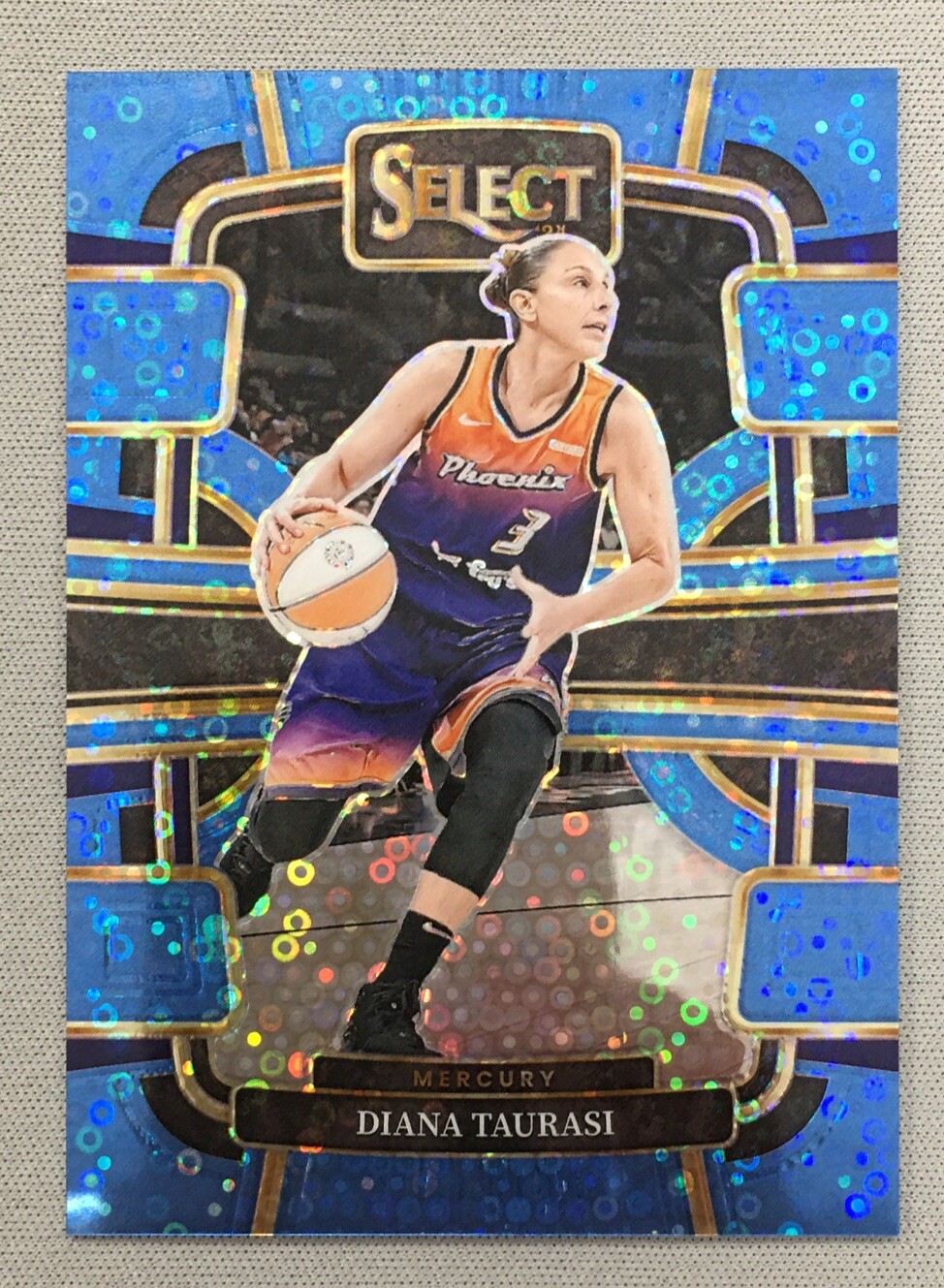 Diana Taurasi 2024 Panini Select WNBA Blue Disco Concourse /125 #46 MERCURY