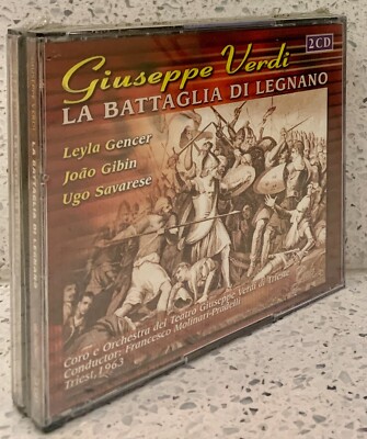 VERDI La Battaglia di Legnano [1963] ( 2 discs, Gala) MOLINARI-PRADELLI * GENCER