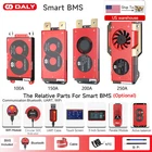 Daly Smart BMS 4S 12V/8S 24V/16S 48V 100A-250A LiFePo4 BMS &Bluetooth Module lot