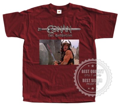 Conan the Barbarian 1982 T SHIRT v19 Movie Poster 28 colors all sizes S to 5XL
