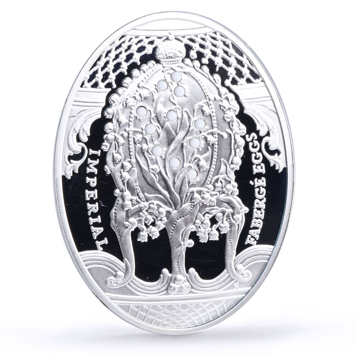 Imperial Fabergé ファベルジェ Eggs Coin 純銀 レア prod-