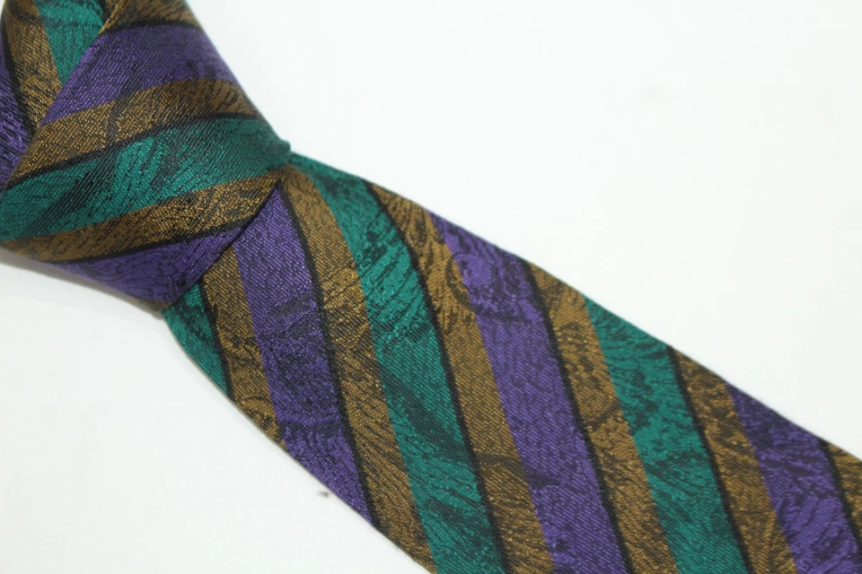 Corbata de seda TINO COSMA hecha en Italia F65674 Foto 3 de 4