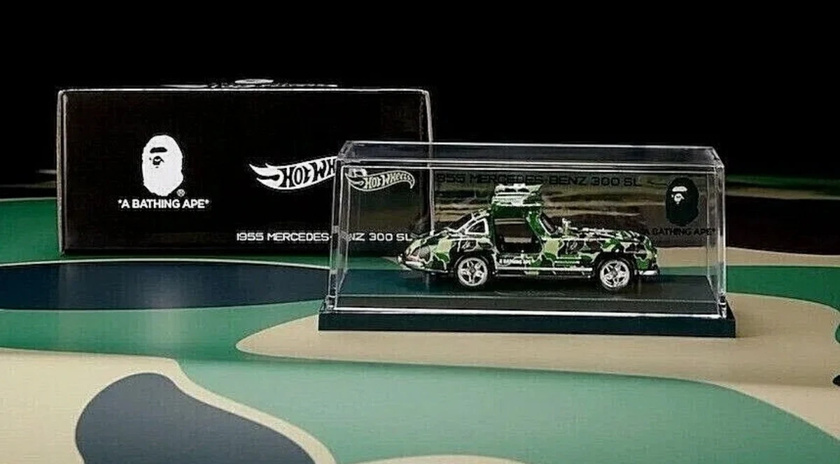 Hot Wheels * RLC Exclusive * BAPE * 1955 Mercedes Benz 300SL * IN