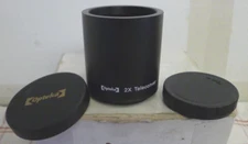 Opteka HD 2X Teleconverter Tube Screw On + Both End Caps