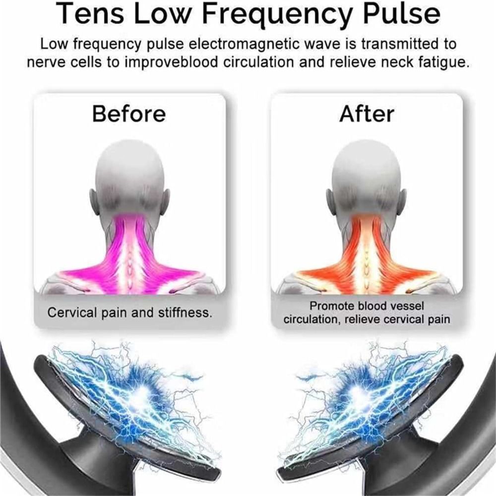 Relax Cervical Electric Neck Massager Cervical Neck Traction Device eBay