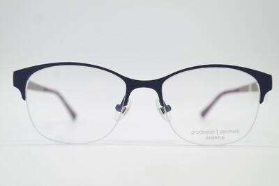 Brille PRODESIGN DENMARK 3130 Blau Bronze Halbrand Brillengestell eyeglasses Neu