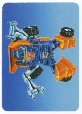 TRANSFORMERS ACTION CARDS #22 Huffer .