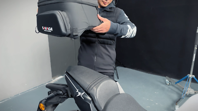Rear Seat Tail Bag Helmet Bag Backpack For KAWASAKI Z650 NINJA 650