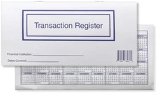 Checkbook Registers for Personal Checkbook, Ledgers, 2025-2026-2027, Pack of 10