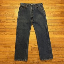 Vintage Levi’s 501 Blue Denim Jeans Size 33x31 Made In USA