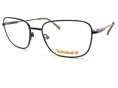 Timberland Monture Noir avec Gris Embouts 54mm Unisexe Lunettes TB1757 001 - Photo 1/4