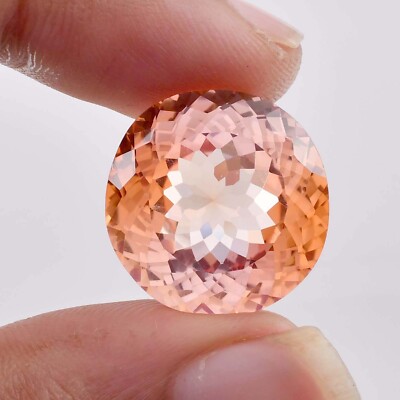 AAA+ Natural Peach Padparadscha Sapphire GIT Certified Gemstone Select Any Size