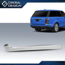 Right Rear Bumper Cladding Silver Trim Fit For 2013-2022 Land Range Rover ABS