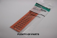 208V Voltage Markers Panduit 5 Cards 90 Stickers