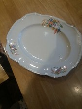Large Vintage Alfred Meakin Plate / Plater. 14.5inch 