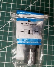 Zurn Qest 1/2" x 1/2"  FPT xNut Ring Cone. QAFA33FQPNP1