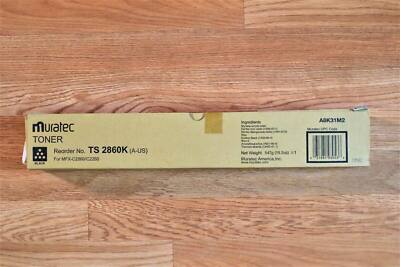 ムラテック 純正 TS 2860 C/M/Y/K トナー 4色　muratec Genuine Muratec TS 2860 K Toner Cartridge For MFX-C2860