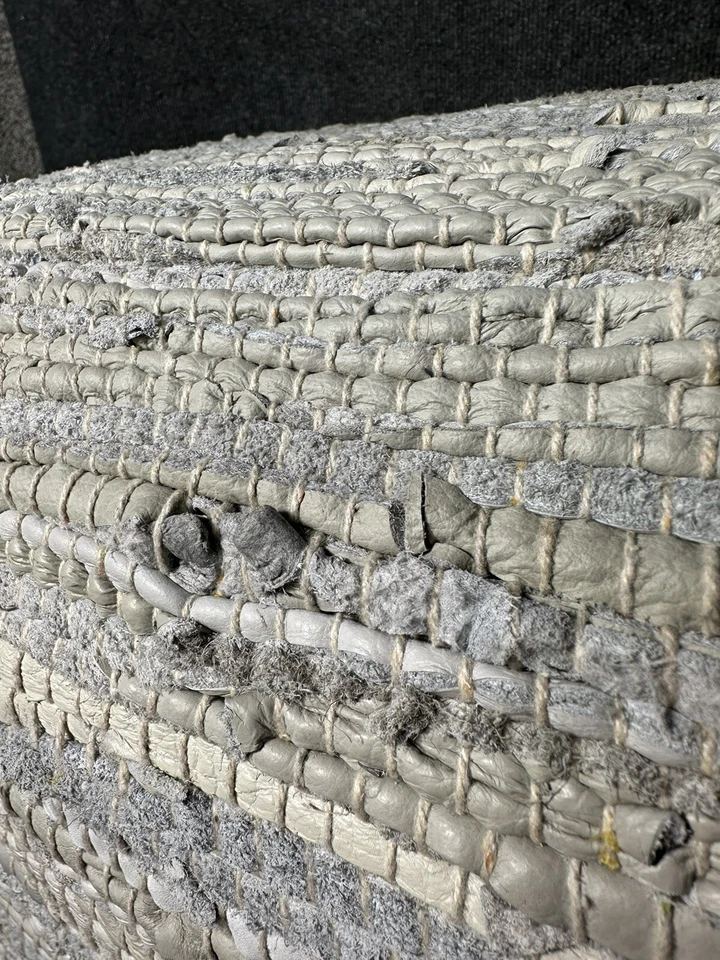 Square Pouf SIMPLIHOME Fredrik Transitional - Image 3 of 4