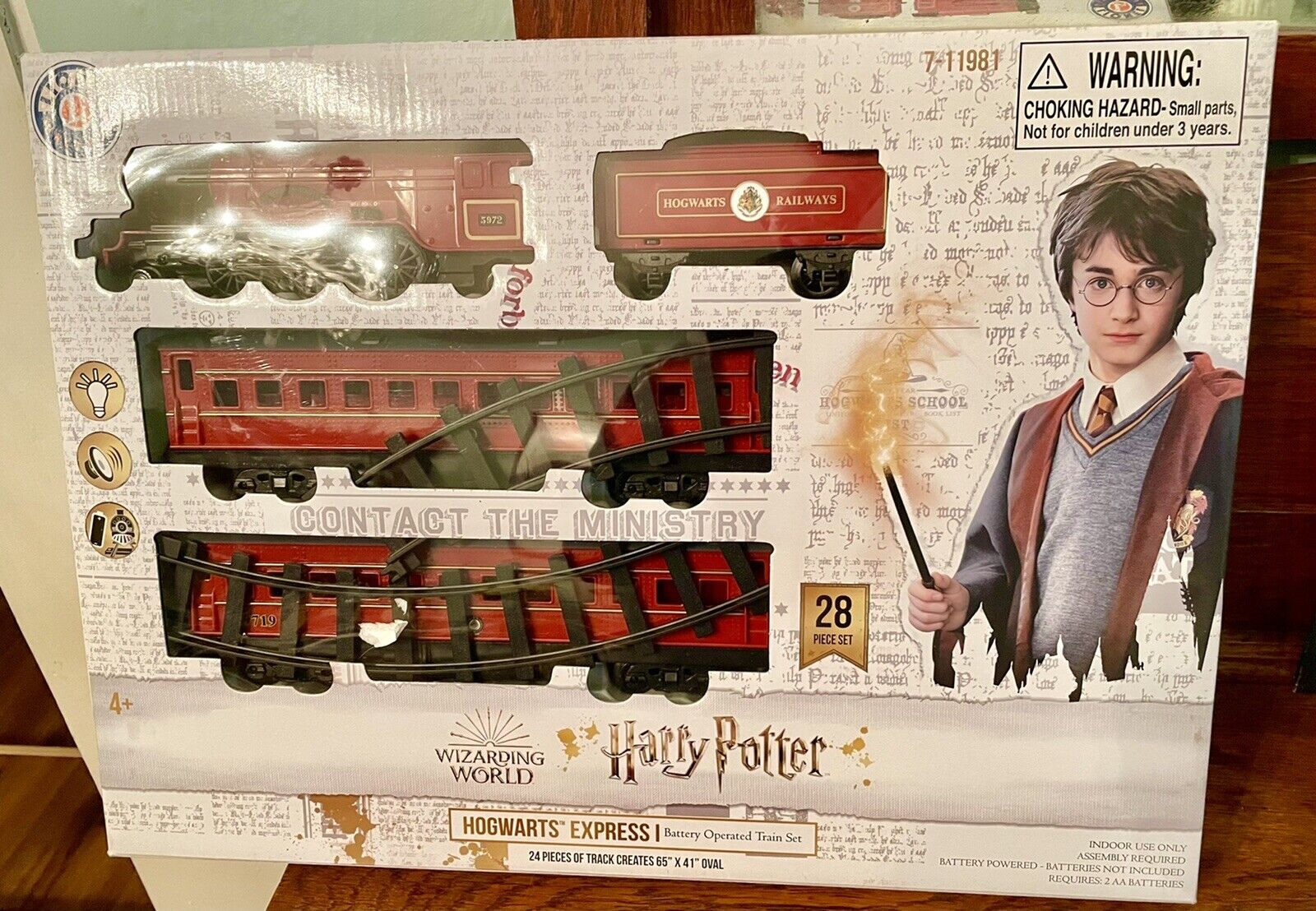 Harry Potter Trem Express Hogwarts Lionel 7-11960 Som E Luz