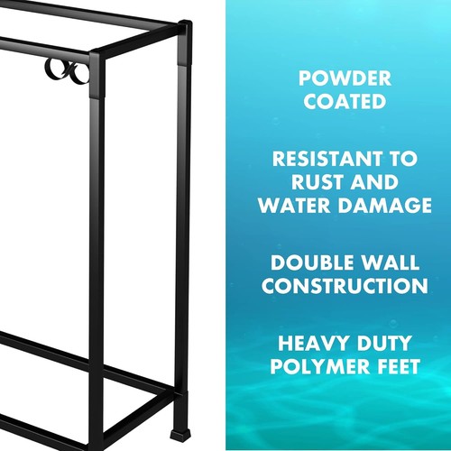 29 Gallon Double Aquarium Stand (2 Stands in 1) Fish Tank Stand Bird Cage - Picture 3 of 11