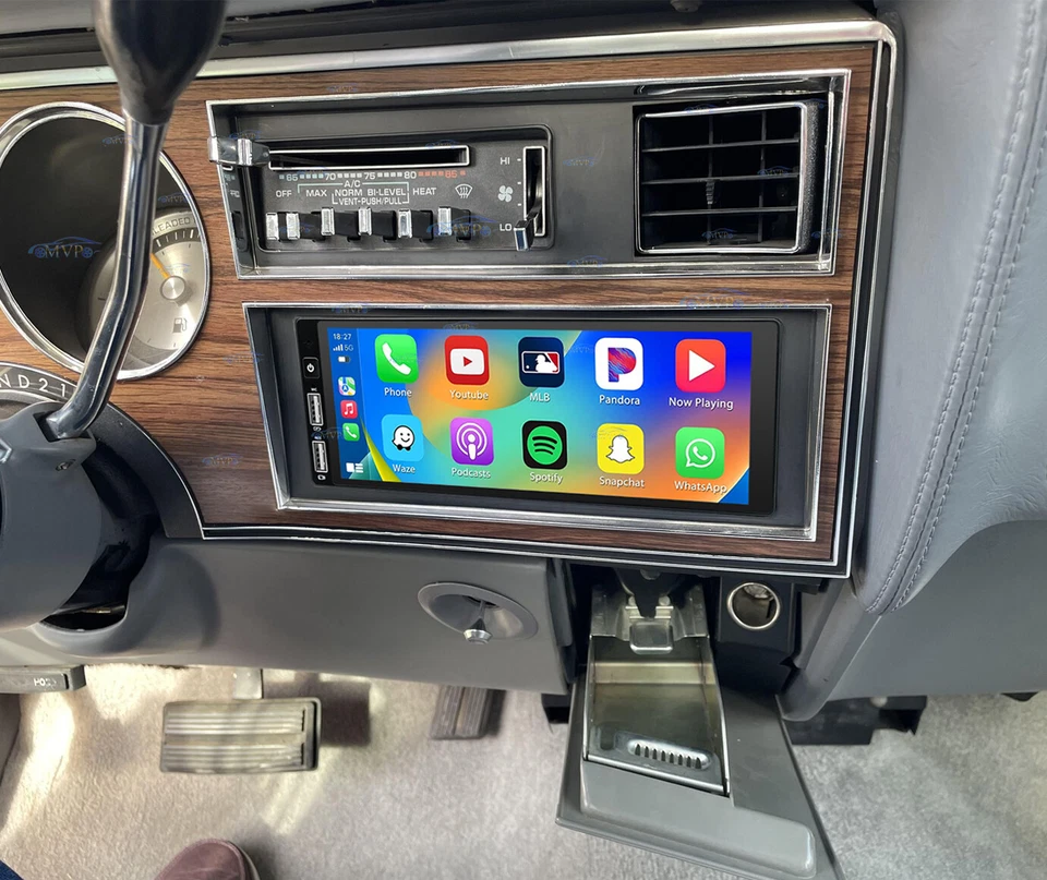 Carplay For 1978-1989 1980 Plymouth Gran Fury Android 14 Car Stereo Radio GPS FM Foto 2 de 4