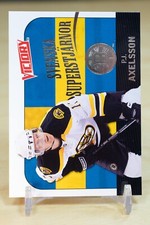 2009-10 Upper Deck Victory Swedish Svenska Superstjarnor #SS-4 P.J. Axelsson
