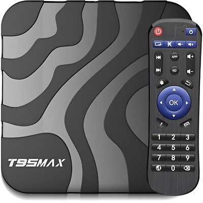AllWinner H6 Smart TV Box 4K Android T95 Quad-Core 32GB HDMI 2.0 LAN WIFI Retoo