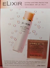 Shiseido ELIXIR LIFTING Daytime Protector Sunscreen SPF 25 PA++ 55 packets 0.3ml