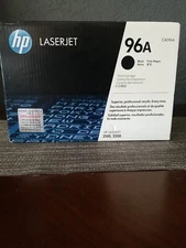 HP C4096A 96A LaserJet Black Toner Cartridge Genuine OEM Sealed Box