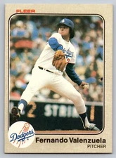 1983 Fleer Baseball Singles #221-440. You Pick. EX