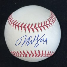 Vance Worley Signed Rawlings Baseball MLB COA Phillies Twins Pitcher