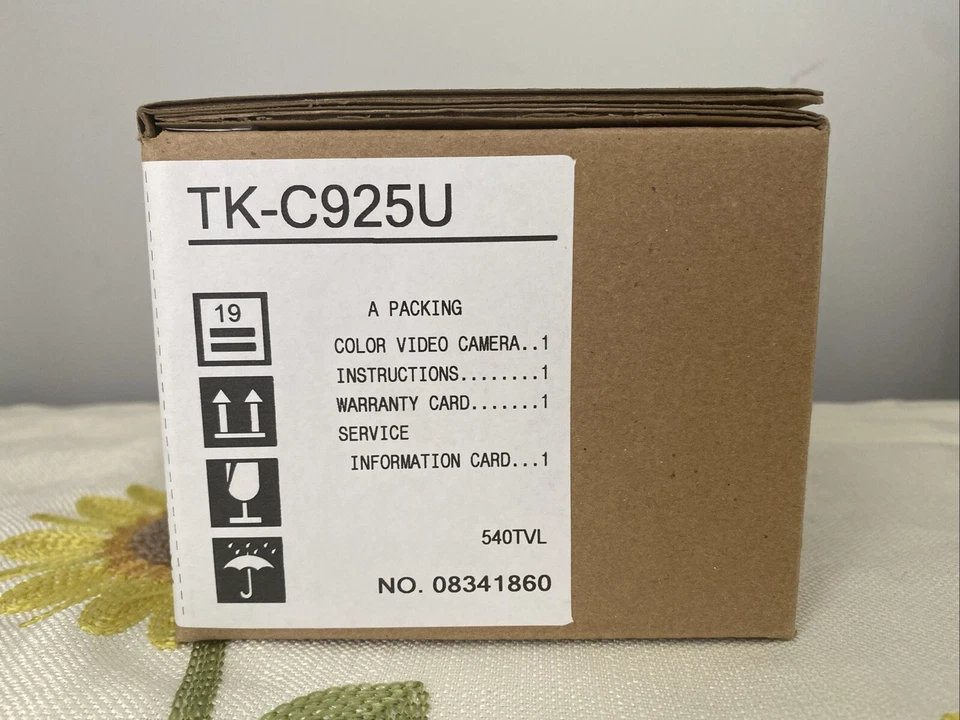 JVC TK-C925U / TKC925U ( 08341860 ) Color Video Camera Brand New Factory Sealed - Image 4 of 4
