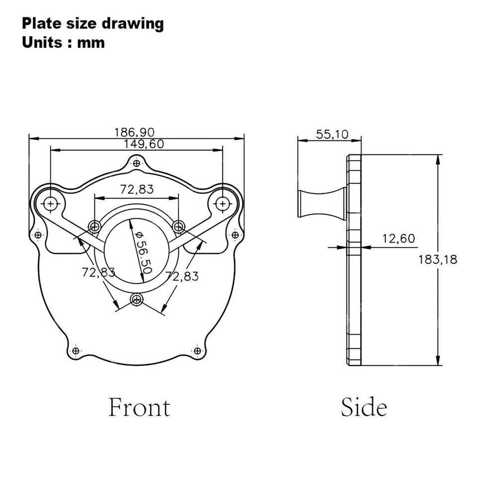 Clarion See-Through Air Cleaner For Harley Street Glide 08-16 & Softail 16-2017 Foto 4 de 4