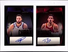2023 Leaf History Book Stephen Curry Trae Young Match Book Auto Booklet #01/25