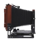 New Munewca Field Folding 4X5‘’ Large Format Film Camera W/ Ground Glass Bellows