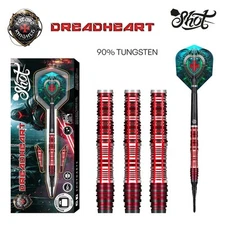 Shot Future Knights Dreadheart Soft Tip Dart Set-90% Tungsten-20gm
