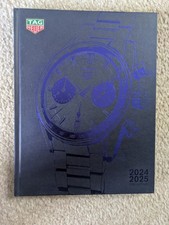 TAG HEUR 2024-2025 COLLECTION HARDBACK BOOK,NEW IMMACULATE ??