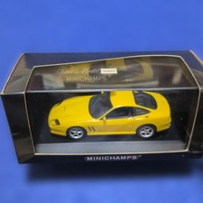 Minichamps Ferrari 550 Maranello 1/43 Scale Yellow 1996 Model Car Used