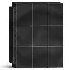 900 Pockets Trading Card Binder Sleeves, Baseball Sleeves 50PCS, Black