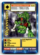 Digimon Digi Battle - Ogremon Bo-04 - 1st Ed - Series 1 Bandai